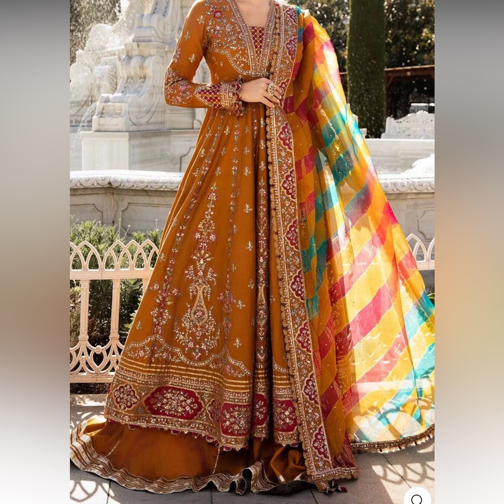 Pakistani Maria B Embroidered dress